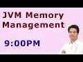Core Java Live Class JVM Memory Management in Java by Som Sir