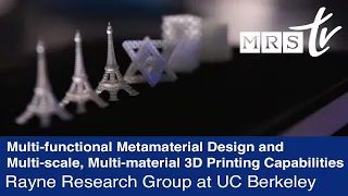 Multi-functional Metamaterial Design Multi-scale Multi-material 3D Printing at UC Berkeley