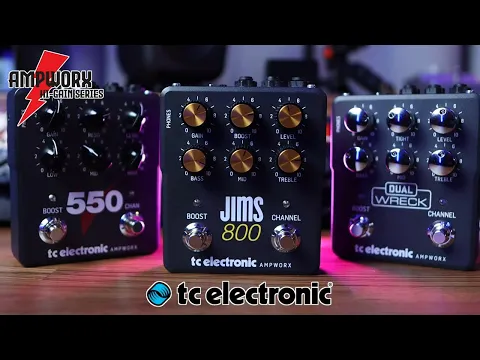 TC Electronic Ampworx 550, Jims 800, And Dual Wreck | Delicious Audio