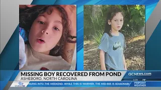 Officials give update after body of missing Randolph County 7-year-old found