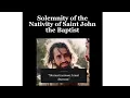 He must increase I must decrease Preparing for Jesus Christ Saint John the Baptist