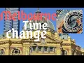Melbourne time change daylight saving