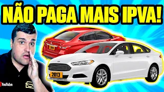 VIROU 2023 e SUBIU O IPVA! QUAIS CARROS NÃO PAGAM mais IMPOSTO? SAIBA COMO TER DESCONTO E ISENÇÃO!