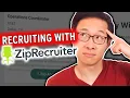 How to Recruit using Ziprecruiter Explained by Recruiter