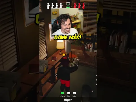 Hiper se esconde en una lámpara 🤣 Meccha Chameleon