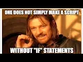 If Statements Explained Roblox Studio Tutorial