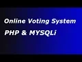 how to create voting system in php - part-3