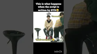 Do You Know What Type Of Script They Wrote For Jin And Jimin Bts Shorts 