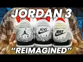 Jordan 3 White Cement Reimagined COMPARISON to Previous Releases