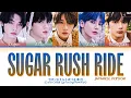 TXT Sugar Rush Ride (Japanese Ver.) Lyrics (Color Coded Lyrics)