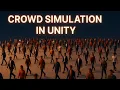 Crowd Simulation in Unity NPC Spawner System Waypoint AI Tutorial