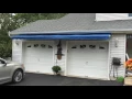 Retractable Awning Over Garage Doors Long Beach Twp NJ LBI