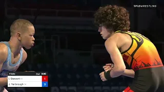 100 Lbs Final - Isaac Stewart Montana Vs Javaan Yarbrough Ohio 559f
