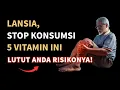 5 Vitamin Ini Diam-Diam Merusak Kesehatan Lutut Lansia!