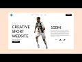Build Sport Website in Flutter Web Flutter UI