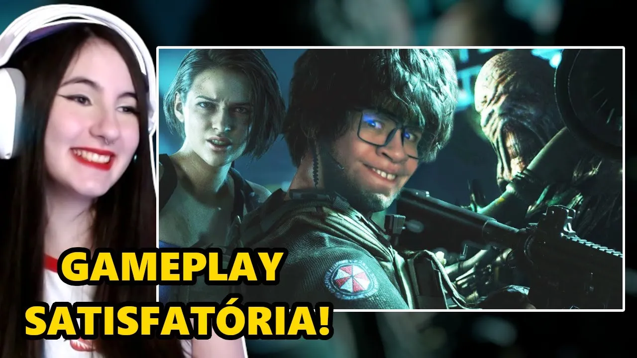 REAGINDO A GAMESEDUU: JOGO ZERADO NEMESIS CAPOTADO! - Resident Evil 3 Remake