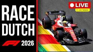 🔴 F1 LIVE - DUTCH GP RACE  - Live Timing & Commentary