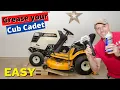 How to grease your Cub Cadet lawn mower LTX 1000 series