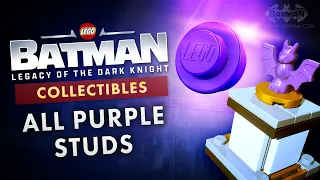 LEGO Batman: Legacy of the Dark Knight - All Purple Studs Locations Guide