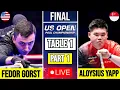 Download Lagu FINAL | Fedor Gorst vs Aloysius Yapp | PART 1 | 2025 US Open Pool Championship