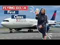 FLYING DELTA AIRLINES FIRST CLASS FOR ONLY 189