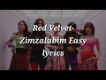 Download Lagu Red Velvet-Zimzalabim (짐살라빔) Easy lyrics