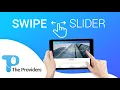 How to Create Responsive Swipe Slider using Swiper js HTML CSS JavaScript The Providers