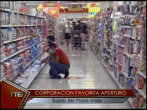 Corporación Favorita aperturó Super Aki Plaza Valle