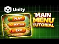 How to Make a Main Menu in Unity 2026 Unity UI Tutorial