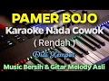 Lagu PAMER BOJO Karaoke Nada Cowok Rendah || Didi Kempot