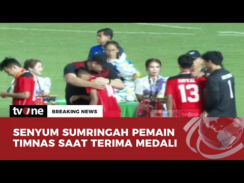 Momen Penyerahan Medali Emas untuk Timnas Garuda Muda