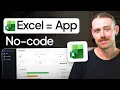 I Built an App with My Excel Spreadsheet No Coding