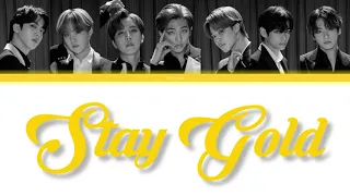 BTS Stay Gold Color Coded Lyrics Jap Rom Eng 