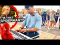 Lagu I Played SPIDER-MAN themes on piano in PUBLIC!