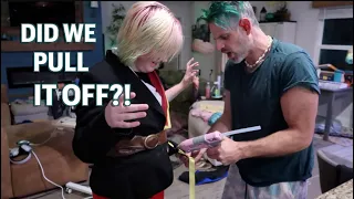 We Tried Making Her Halloween Costume From Scratch! 🎃