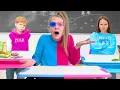 Download Lagu Amelia \u0026 Avelina help the Sick teacher at School