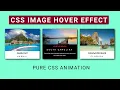 CSS Image Hover with Sliding Text Animation