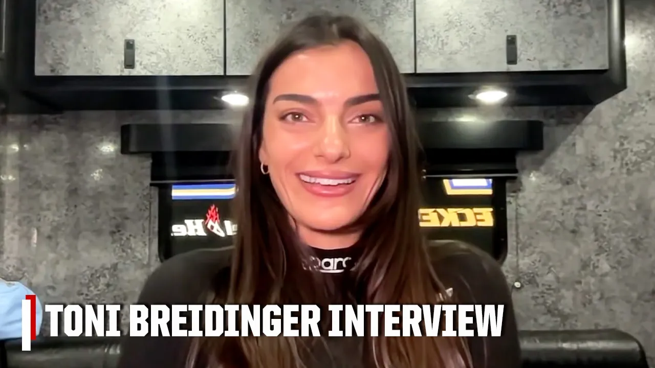 Toni Breidinger on breaking barriers in NASCAR & the world of professional motorsports | Vibe Check