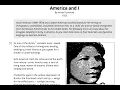 Read aloud of America and I by Anzia Yezierska