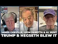 Download Lagu James Carville, Leon Panetta \u0026 Al Hunt: Trump and Hegseth Blew It