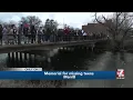 Memorial held for Merrill teens one year after their deaths