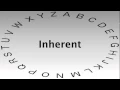 SAT Vocabulary Words and Definitions Inherent