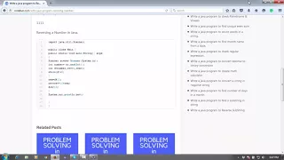 Write a java program to reverse a number or string