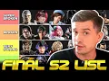 Lagu My Final Tierlist For Season 2 Of Tekken 8