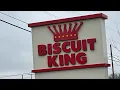 visited biscuit king in I had the normal bacon cheese eggs and biscuit must say