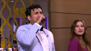 معكم منى الشاذلي      الليثي و بوسي  دويتو رائع في  غنيه    حط ايدة ياه   دندنها