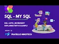 SQL AUTO - INCREMENT Explained with Example
