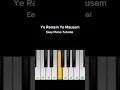 Download Lagu Ye Raatein Ye Mausam || Easy Piano Tutorial || Perfect Piano ||