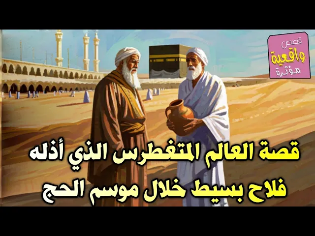 ⁣قصة العالم المتغطرس الذي أذله فلاح بسيط خلال موسم الحج