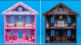 Pink Bubblegum Palace VS Chocolate House 😱🏠 Amazing Mansion Makeover